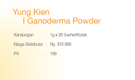 Yung Kien I Ganoderma Powder